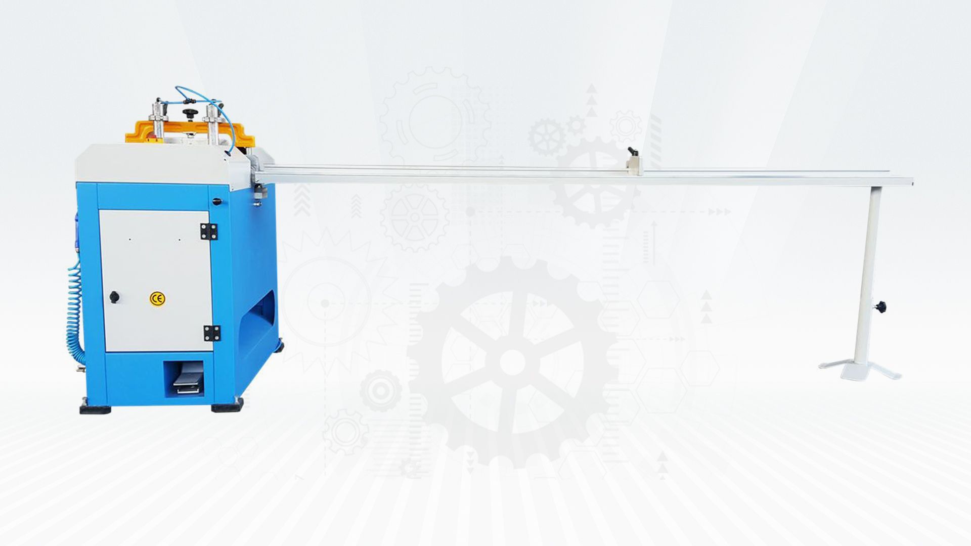 MQUINAS DE CORTE DE PVC - Glazing Bead Saw Machine 4 Saw