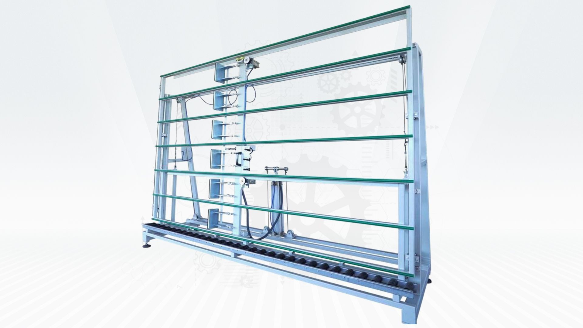 ESTACIN DE MONTAJE DE PVC - GLAZING UNIT